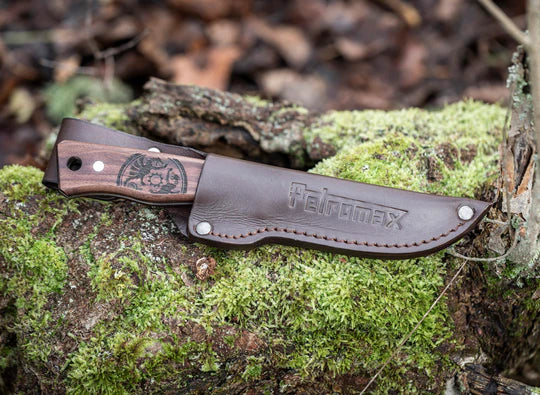 Load image into Gallery viewer, Petromax Bushcraft Knife 10.5cm with Sheath By PetroMax
