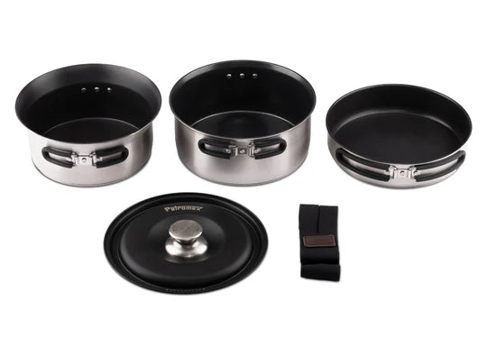 Load image into Gallery viewer, Petromax Dimego Camping Cookware Set By PetroMax

