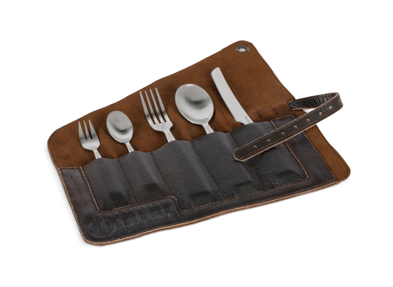 Load image into Gallery viewer, Petromax Leather Cutlery Bag By PetroMax
