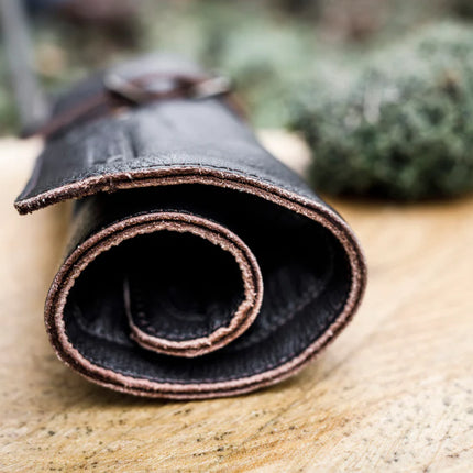 Petromax Leather Cutlery Bag By PetroMax