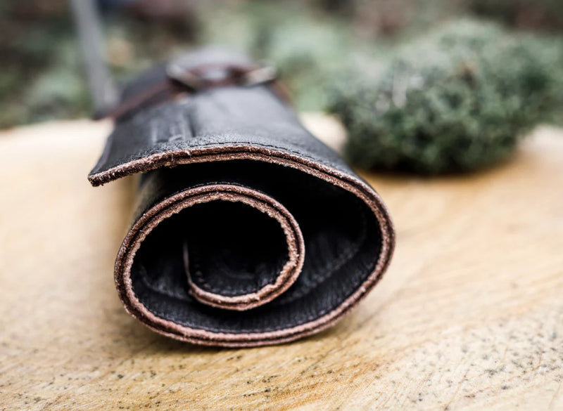 Load image into Gallery viewer, Petromax Leather Cutlery Bag By PetroMax
