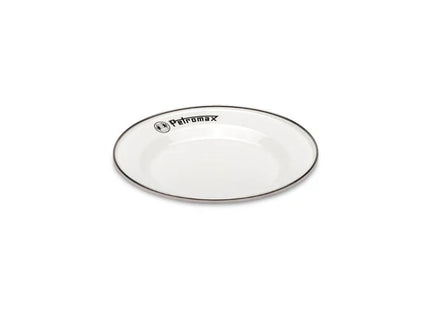 Petromax Set of 2 Enamel Plates - White (Various Sizes) Small By PetroMax