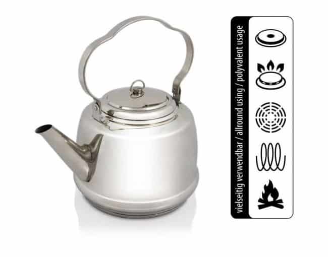 Load image into Gallery viewer, Petromax Stainless Tea Kettle (Various Sizes) By PetroMax
