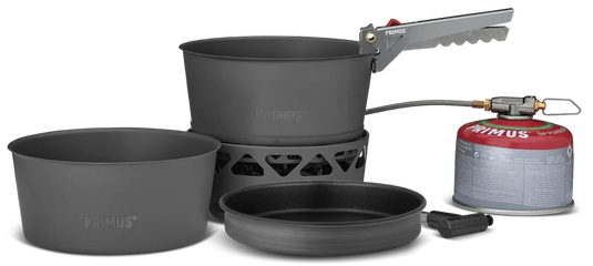 Primus Primetech Stove Set 2x1.3L with pan By Primus