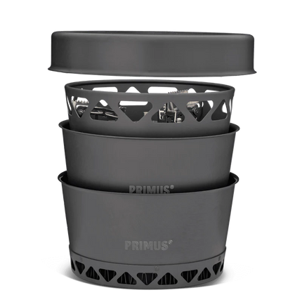 Primus Primetech Stove Set 2x1.3L with pan By Primus