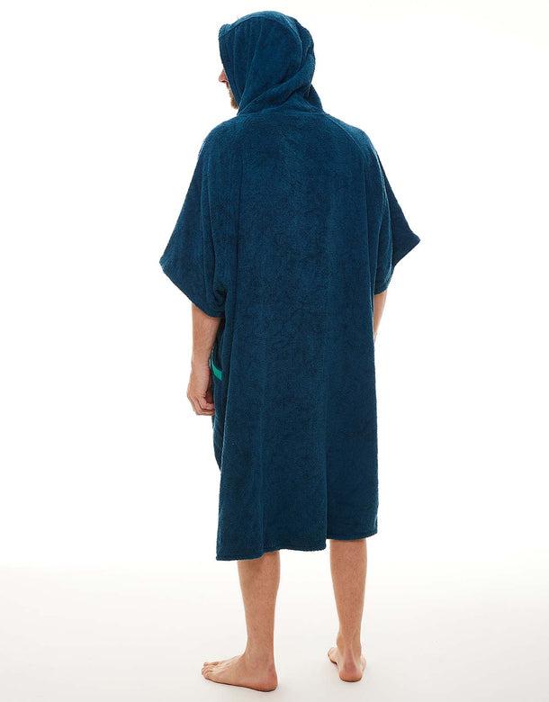 Load image into Gallery viewer, Red Luxury Towelling Changing Robe Navy (Various Sizes) By Red Paddle Co
