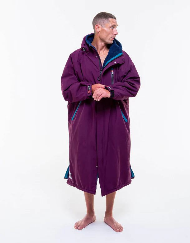Load image into Gallery viewer, Red Original EVO Long Sleeve Changing Robe - Mulberry Wine (XL) XL (6'3-6'8) By Red Paddle Co
