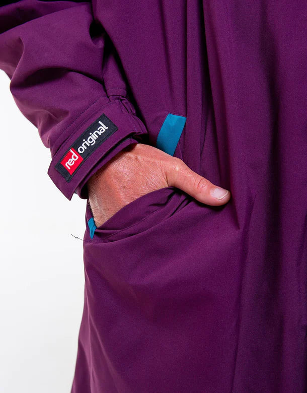 Load image into Gallery viewer, Red Original EVO Long Sleeve Changing Robe - Mulberry Wine (XL) By Red Paddle Co
