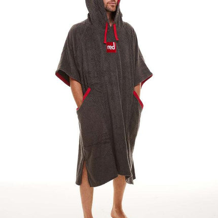 Red Original Quick Dry Microfibre Changing Robe - Grey Small By Red Paddle Co