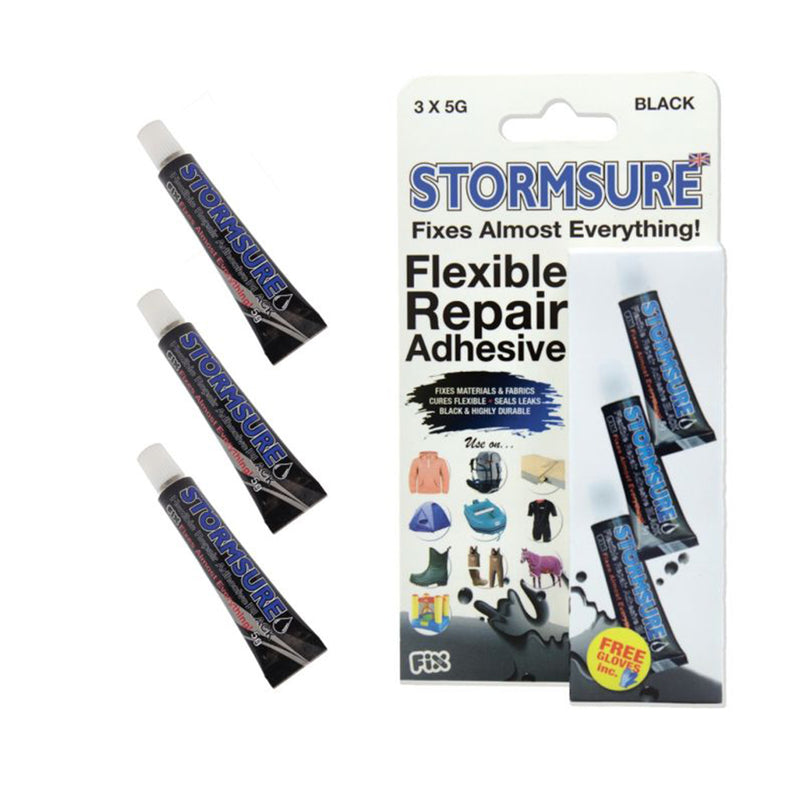 Load image into Gallery viewer, Stormsure Flexible Repair Adhesive (Clear/ Black) By StormSure / Stormseal
