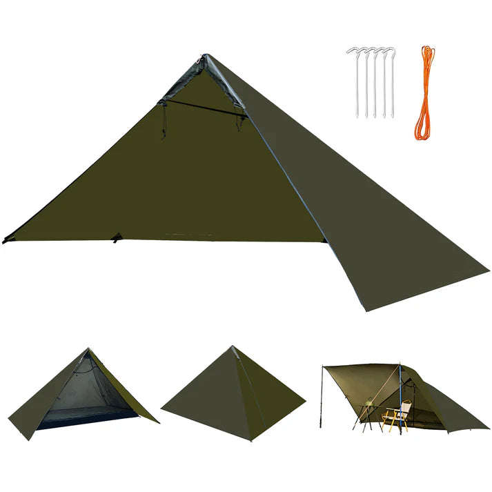 Load image into Gallery viewer, Onewind Solitary Ultralight Single-Topped Cape Shelter By Onewind Outdoors
