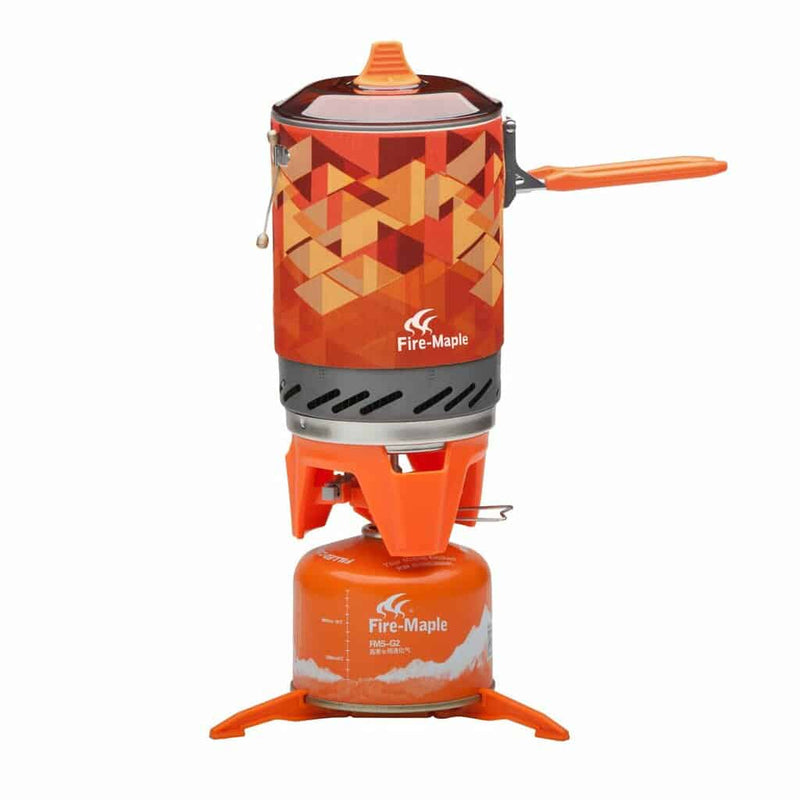 Load image into Gallery viewer, Fire Maple Fixed-Star X2 Personal Cooking System (Various Colours) Autumn Orange By Fire Maple Gear
