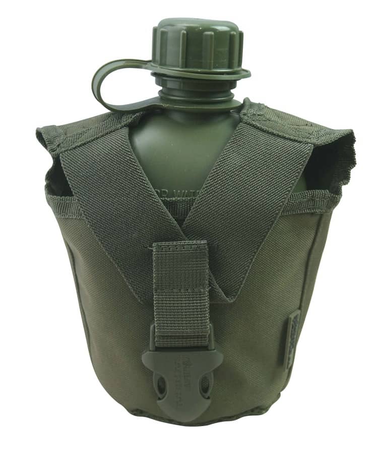 Load image into Gallery viewer, Kombat Tactical Water bottle (Various Colours) Olive Green By Kombat UK
