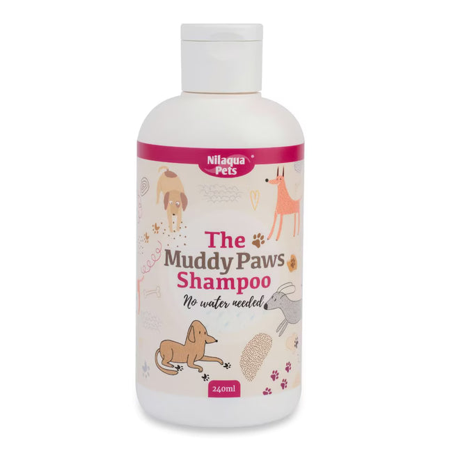 Nilaqua Pets The Muddy Paws Shampoo for Dogs (240ml) By Nilaqua Pets