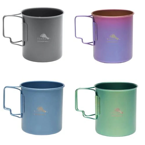 Toaks Ultralight Titanium 450ml Cup - (Various Colours) By Toaks Outdoors