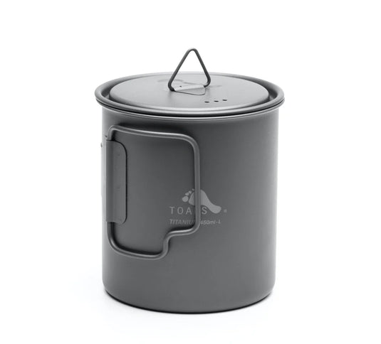 Toaks Light Titanium 450ml Cup with Lid (Ultralight Version) By Toaks Outdoors