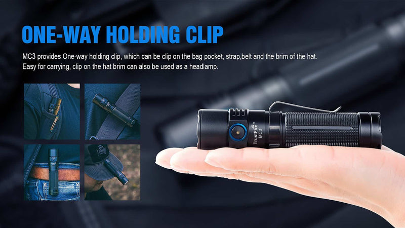 Load image into Gallery viewer, Trustfire MC3 EDC Magnetic Rechargeable Led Flashlight 2500Lumens By Trust Fire
