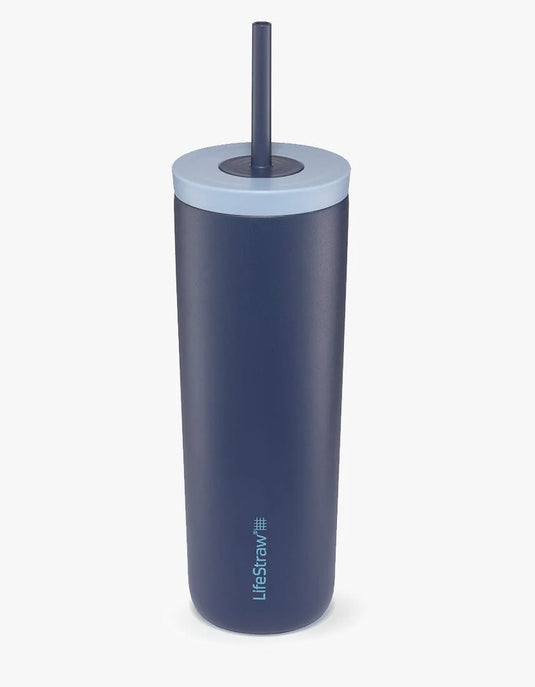 Lifestraw Go Stainless Steel Tumbler - 500ml (Various Colours) Aegean Sea By LifeStraw