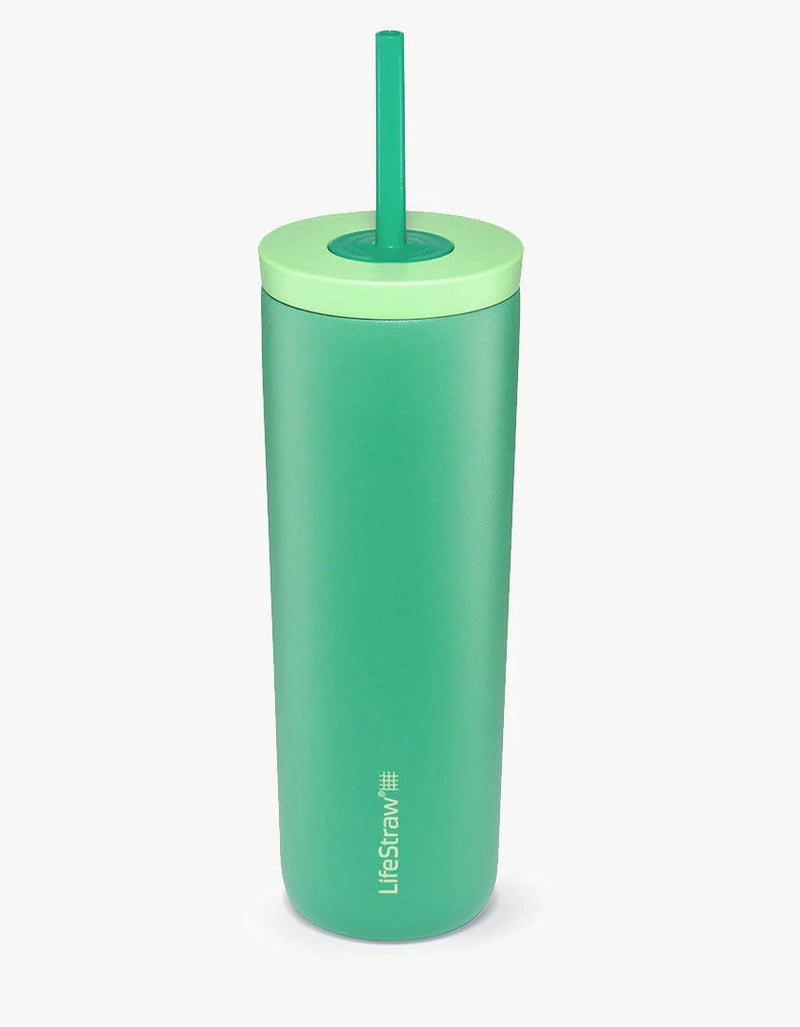 Load image into Gallery viewer, Lifestraw Go Stainless Steel Tumbler - 500ml (Various Colours) Cactus Green By LifeStraw
