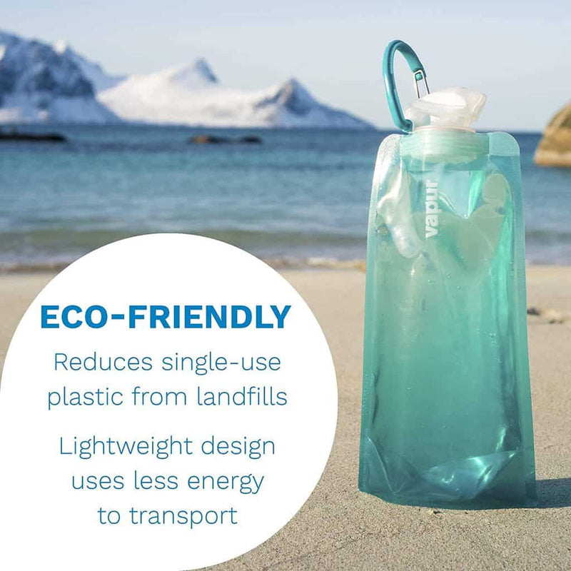 Load image into Gallery viewer, Vapur Wide Mouth 700ml Folding Water Bottle (Various Colours) By Vapur
