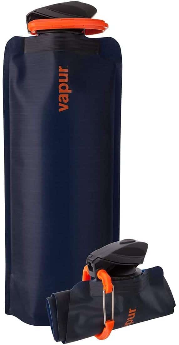 Load image into Gallery viewer, Vapur Wide Mouth 1.0L Folding Water Bottle (Various Colours) By Vapur
