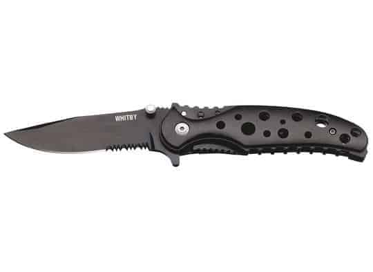 Whitby Black Lock Knife (3.25") By Whitby Knives and Gear