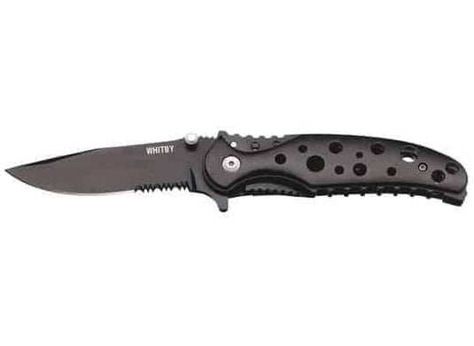 Whitby Black Lock Knife (3.25