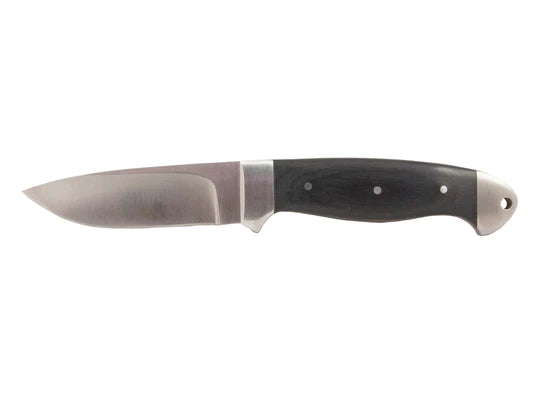 Whitby Black Pakkawood Sheath Knife (3.25") By Whitby Knives and Gear