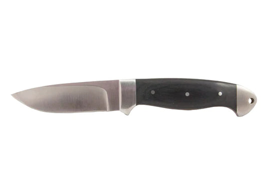 Whitby Black Pakkawood Sheath Knife (3.25") By Whitby Knives and Gear