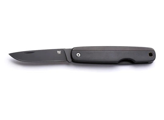 Load image into Gallery viewer, Whitby KENT EDC Pocket Knife (2.25") - Black Pakkawood By Whitby Knives and Gear
