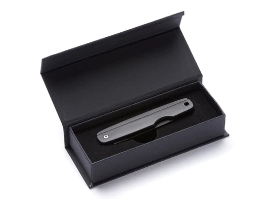 Load image into Gallery viewer, Whitby KENT EDC Pocket Knife (2.25") - Black Pakkawood By Whitby Knives and Gear
