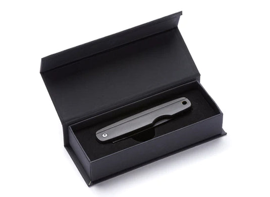 Whitby KENT EDC Pocket Knife (2.25") - Black Pakkawood By Whitby Knives and Gear