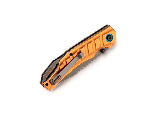 Load image into Gallery viewer, Whitby Liner Lock Knife - Bronze Aluminium (3.25") By Whitby Knives and Gear
