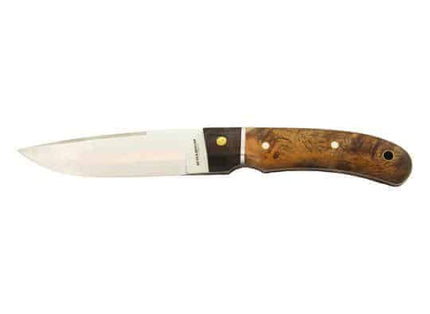 Whitby Pakkawood and Burlwood Sheath Knife (4.5") By Whitby Knives and Gear