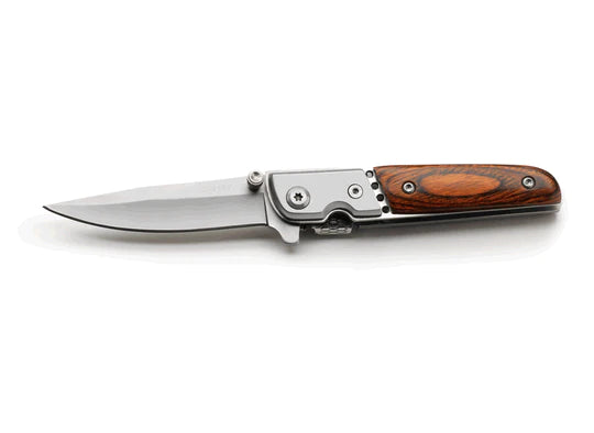 Whitby Pakkawood & Stainless Steel Lock Knife (2.5") By Whitby Knives and Gear