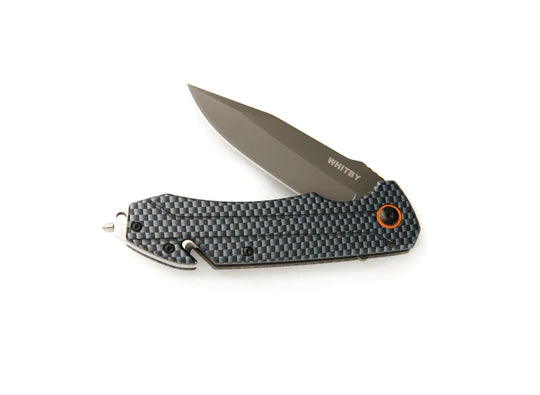 Load image into Gallery viewer, Whitby Rescue Liner Lock Knife (3.25") By Whitby Knives and Gear
