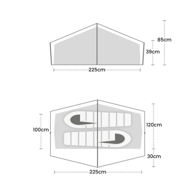 Load image into Gallery viewer, Wild Country Zephyros Compact 2 Tent With Footprint By Terra Nova | Wild Country
