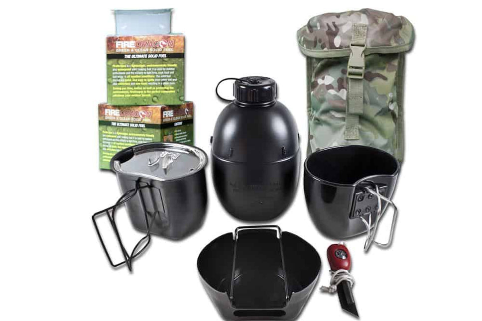 BCB Crusader Cooking System I (6 Piece Set) (Multicam pouch) By BCB International