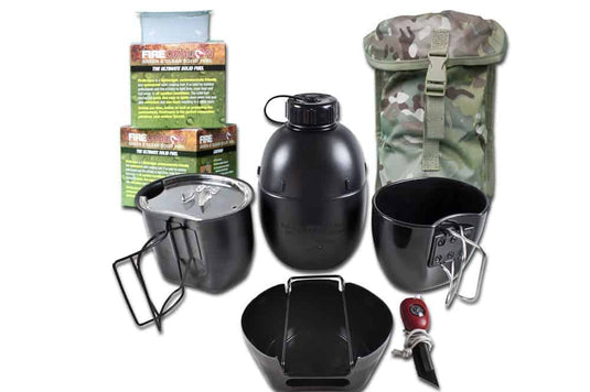 BCB Crusader Cooking System I (6 Piece Set) (Multicam pouch) By BCB International