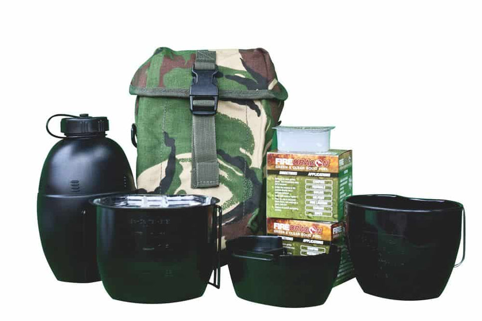 BCB Crusader Cooking System I (6 Piece Set) (Multicam pouch) By BCB International