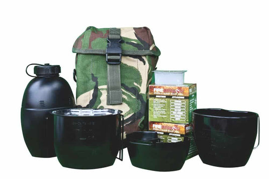 BCB Crusader Cooking System I (6 Piece Set) (Multicam pouch) By BCB International