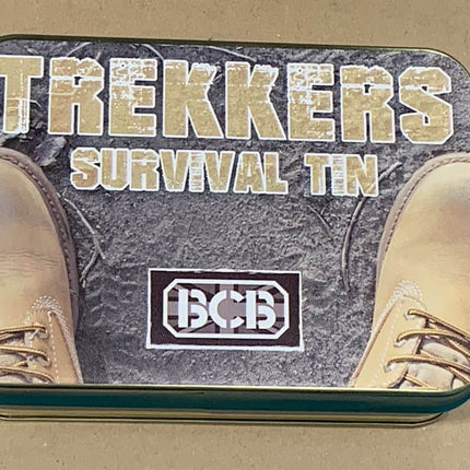 BCB TREKKER Survival Tin By BCB International