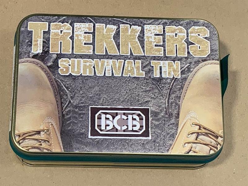 Load image into Gallery viewer, BCB TREKKER Survival Tin By BCB International
