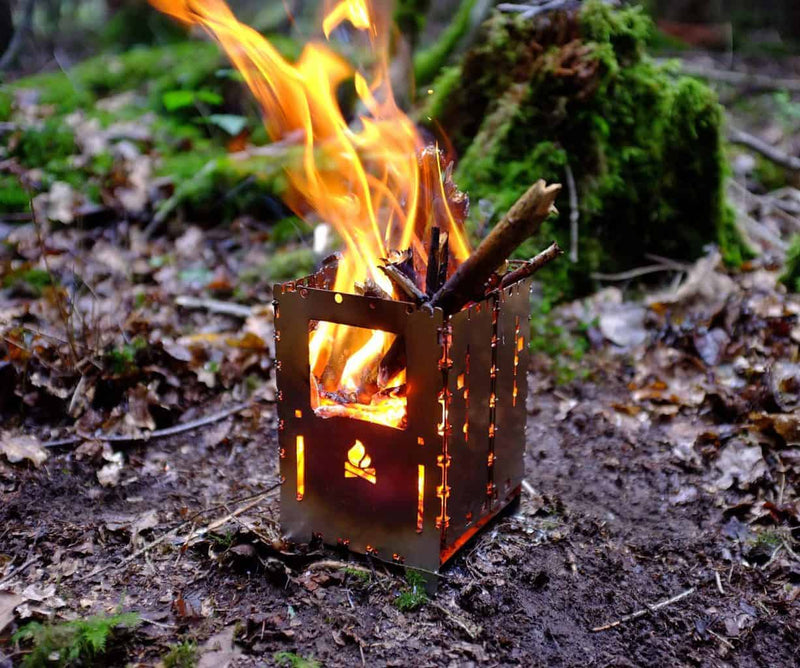 Load image into Gallery viewer, BE Bushbox XL - Outdoor Stove By BushCraft Essentials
