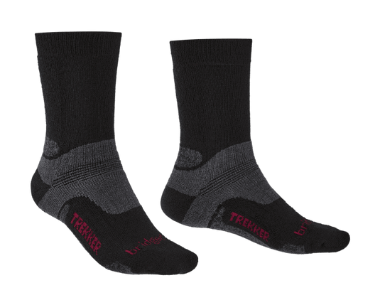 Bridgedale Hike Mid-weight Boot Sock -Black XL By BRIDGEDALE