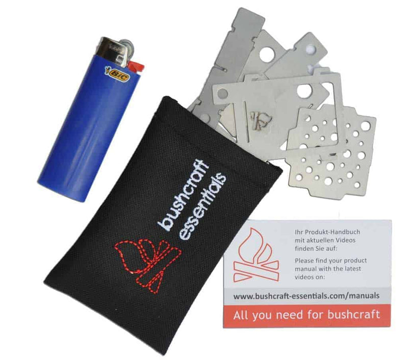 Load image into Gallery viewer, BE Outdoor Pocket Micro Stove EDCBox By BushCraft Essentials
