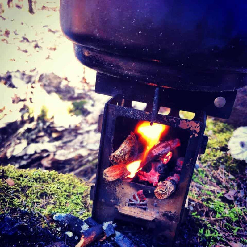 Load image into Gallery viewer, BE Outdoor Pocket Micro Stove EDCBox By BushCraft Essentials
