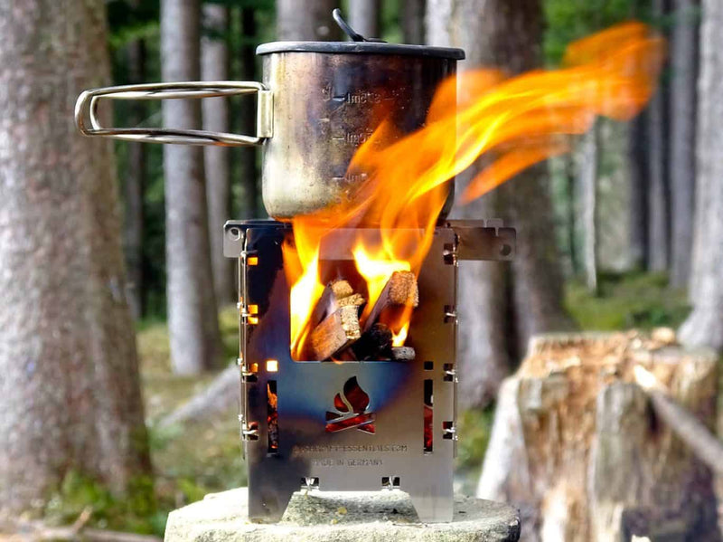 Load image into Gallery viewer, BE Bushbox LF - Outdoors Cooker By BushCraft Essentials
