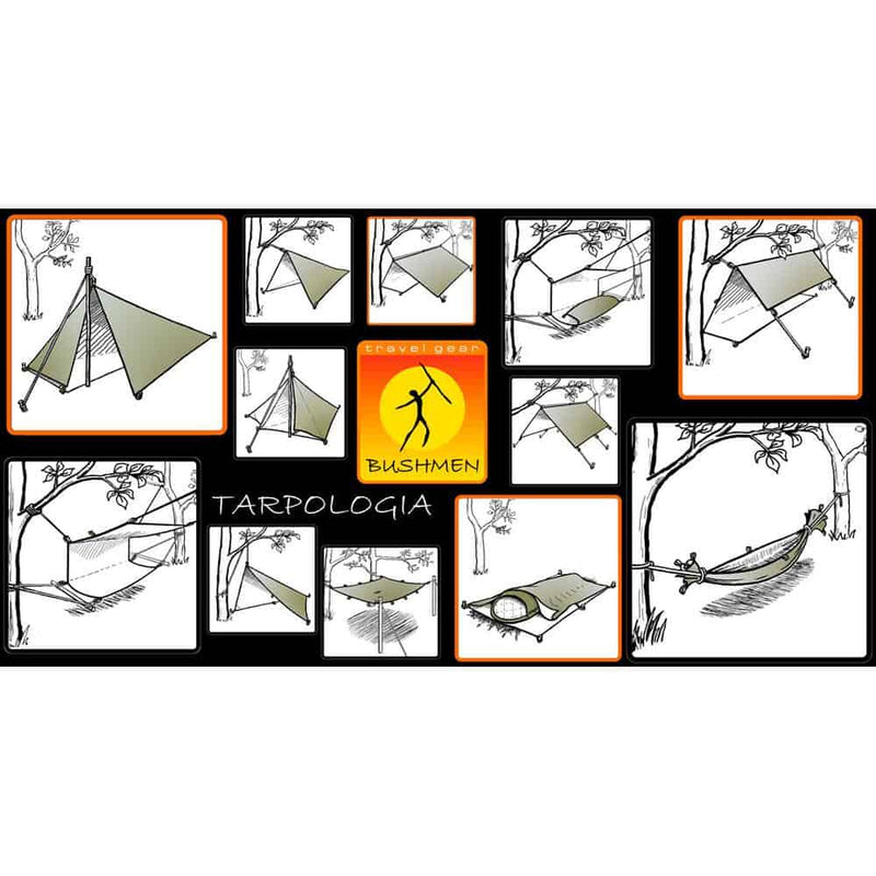 Load image into Gallery viewer, Bushmen THERMO-Tarp™ - Olive (Various Sizes) By Bushmen
