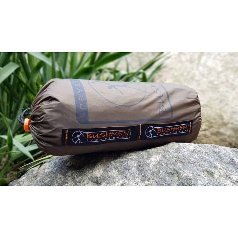 Load image into Gallery viewer, Bushmen Ultralight Tarp 2x3 - Dark Olive By Bushmen
